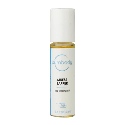 Sumbody Aromatherapy Stress Relief Oil Roller - Calming Essential Oils, Therapeutic Blend - 10ml