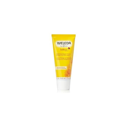 Weleda Baby Calendula Diaper Cream - Soothes Redness, Plant-Based Ingredients - 2.8oz