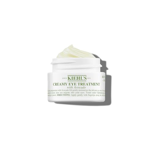 Kiehl's Avocado Eye Cream - Nourishing, Hydrating, 99% Naturally Derived, 0.5 fl oz