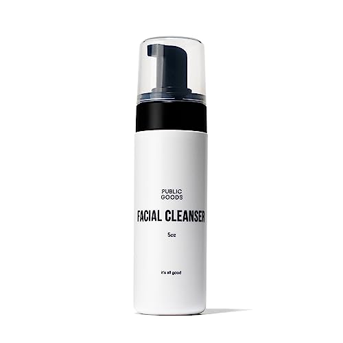 Public Goods Facial Cleanser - Hydrating, Sulfate-Free, Cruelty-Free - 5 Fl Oz for All Skin Types