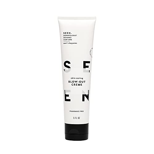 SEEN Hair Styling Cream - Reduces Frizz, Protects Against Heat & UV, Vegan - 8oz