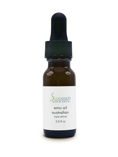Australian Emu Oil Body Moisturizer - Promotes Hair Growth, Hydrates Sensitive Skin - 0.5 fl oz