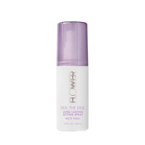 FLOWER Beauty Setting Spray - Long-Lasting, Sweat-Proof, Rub-Resistant - 4oz