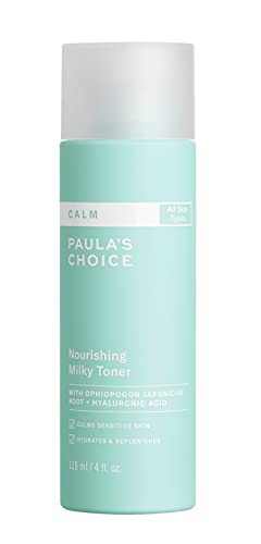 Paula’s Choice CALM Nourishing Milky Toner - Soothes Redness, Fragrance & Paraben-Free - 4 Fl Oz