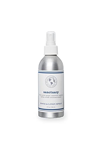 Eco Candle Co. Room & Linen Spray - Freshens with Black Orchid, Ginger & Amber - 8oz