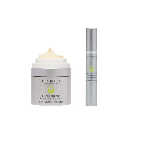 Juice Beauty Skin Care Set - Hydrating Moisturizer & Eye Treatment, Organic Ingredients - 2 Items