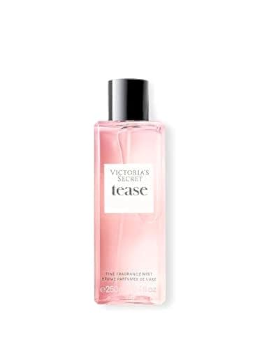 Victoria's Secret Tease Mist - Warm Gourmand Scent, White Gardenia & Black Vanilla - 8.4oz