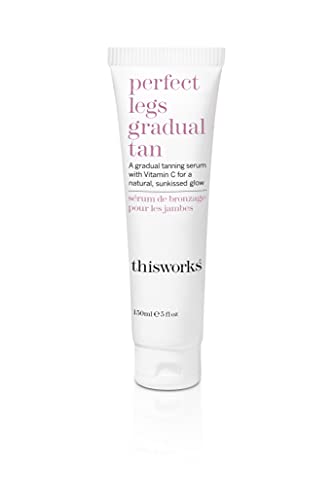 This Works Perfect Legs Self Tanner - Gradual Tan with Vitamin E & Shea Butter - 150ml