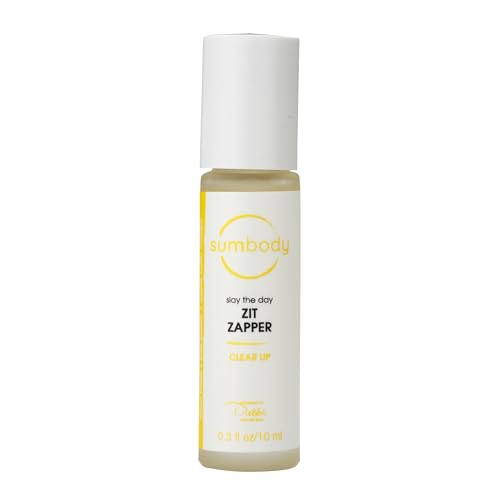 Sumbody Acne Serum - Fast-Acting Blemish Treatment, Plant-Based Formula, Roll-On - 1oz