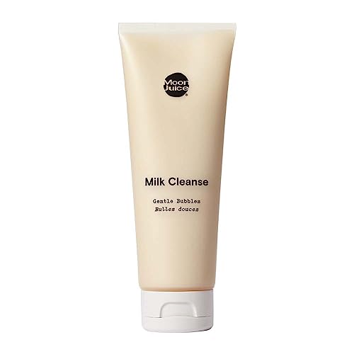Moon Juice Milk Cleanse Facial Cleanser - Hydrating, pH Balanced with Adaptogenic Mushrooms - 4oz