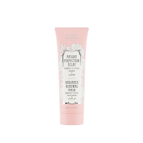 Panier des Sens Face Mask - Hydration & Radiance with Hyaluronic Acid, Pink Clay - 2.5floz
