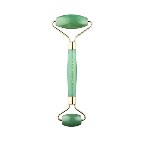 Herbivore Jade Stone Facial Roller - Reduces Puffiness, Eases Tension, Vegan - 1 Count