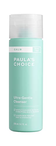 Paula's Choice Facial Cleanser - Calms Redness, Soothes Sensitive Skin, Fragrance-Free - 6.7 Fl Oz