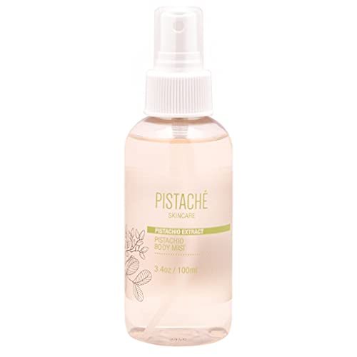 Pistaché Skincare Body Mist - Sweet Pistachio Biscotti Aroma, Natural Ingredients - 3.4oz