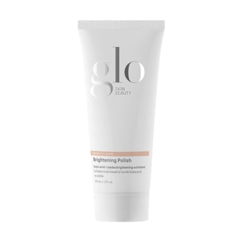 Glo Skin Beauty Exfoliator - Brightens Skin, Gentle Jojoba Beads - 4oz