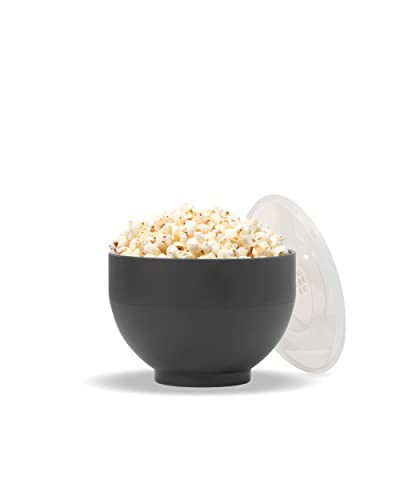 W&P Microwave Popcorn Maker - Built-in Measuring, BPA-Free, Collapsible Bowl - 9.3 Cups