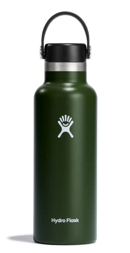 Hydro Flask Standard Mouth Bottle - Keeps Drinks Hot/Cold, BPA-Free & Durable - 24oz