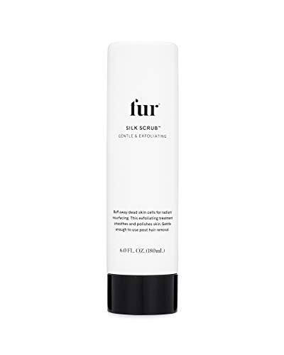 Fur Silk Body Scrub - Exfoliates, Hydrates & Prevents Ingrown Hairs with Natural Oils - 6 Fl oz