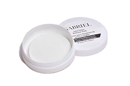 Gabriel Cosmetics Nail Polish Remover - Non-Toxic, Gentle on Skin, Vegan - Citrus Scented, 8oz