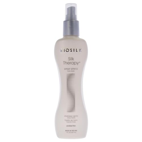 BioSilk Hair Spray - Creative Styling, Non-Flaking, Soft & Shiny Finish - 7oz