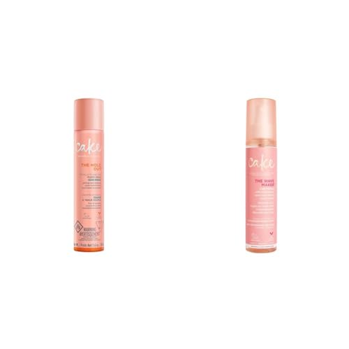 Cake Beauty Hair Care Set - Flexible Hold & Volume, Texturizing Beach Spray, Vegan - 9.6 oz