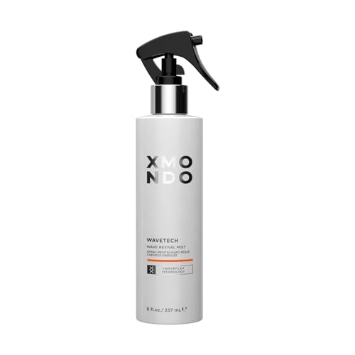 XMONDO Hair Wavetech Revival Mist - Frizz-Free Waves with Pro-Vitamin B5, Vegan - 8 Fl Oz
