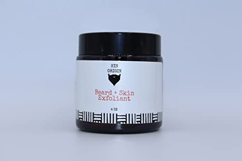 Trusted Natural Beard and Skin Exfoliant - Brightens, Reduces Wrinkles, Walnut Shell Powder - 8oz