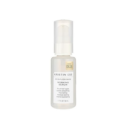 Kristin Ess Hair Serum - Frizz Control, Moisture Locking, Shine Boosting - 1.7 fl. oz.
