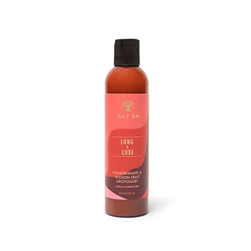 As I Am Leave-in Conditioner - Moisturizes Curls, Strengthens Hair - Yogurt, Pomegranate, 8oz