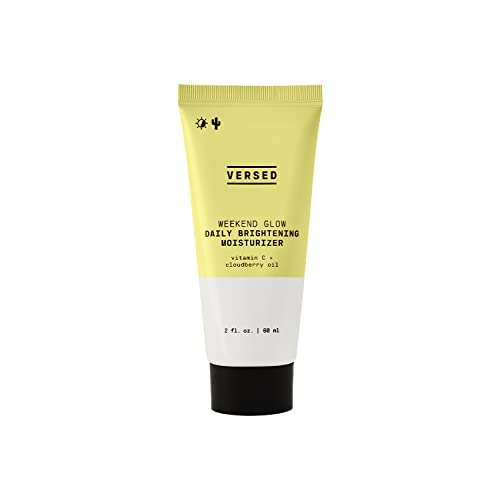 Versed Moisturizer - Brightens & Hydrates with Vitamin C, Cloudberry Oil - 2oz