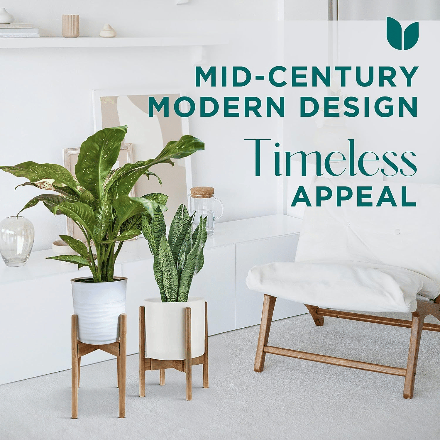 Adjustable Bamboo Plant Stand