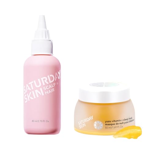 Saturday Skin Scalp Treatment - Revitalizes Hair Growth, Nourishing Peptides & Caffeine - 2oz