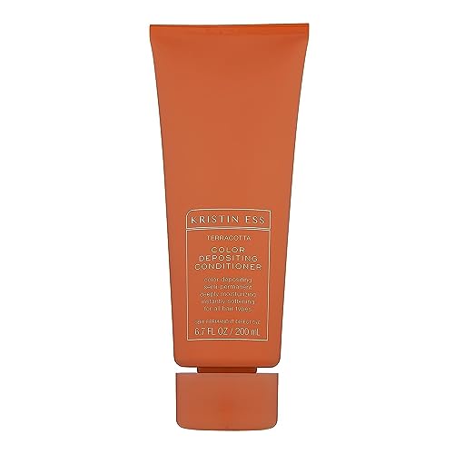 Kristin Ess Color Depositing Conditioner - Moisturizing, Sulfate & Paraben-Free - Terracotta, 6.7oz