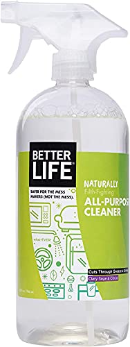 Better Life All-Purpose Cleaner - Cuts Grease & Grime, Clary Sage & Citrus Scent - 32oz