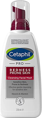 Cetaphil Facial Cleanser - Gentle Daily Wash for Sensitive Skin, Vegan Friendly - 236ml