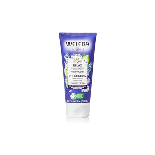 Weleda Aroma Essentials Body Wash - Relaxing Formula, Paraben-Free - 6.8 Fl Oz