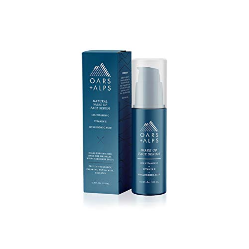 Oars + Alps Face Serum - Anti-Aging, 15% Vitamin C & Hydration, Dermatologist Tested - 0.8 Fl Oz