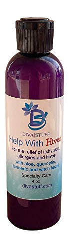 Diva Stuff Allergy Medicine - Relieves Itchy Skin & Hives, Natural Ingredients - 4oz