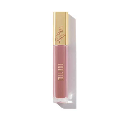 Milani Amore Satin Matte Lip Crème - Bold Color, Nourishing Formula, 12 Shades - 0.22 Fl. Oz.