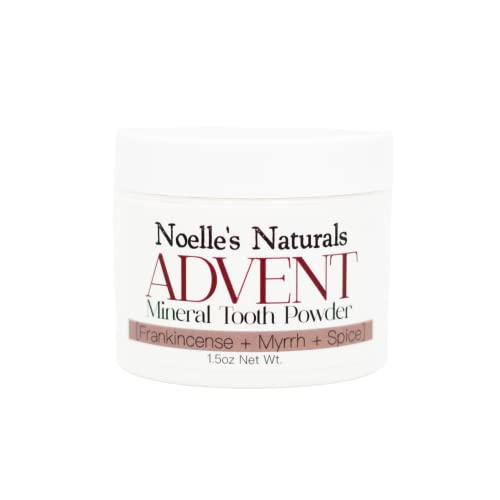 Advent Mineral Dental Care Kit - Whitens Teeth, Non-Toxic, Fluoride & Glycerin Free - Clove Cinnamon