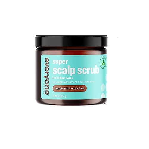 Everyone Hair Care Scalp Scrub - Exfoliates & Cleanses with Peppermint, 8 fl oz