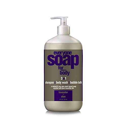 Everyone for Every Body 3-in-1 Soap - Nourishing Lavender & Aloe, EWG Verified - 32oz