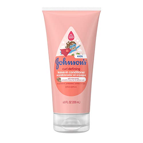 Johnson's Baby Curl Defining Conditioner - Nourishing Shea Butter, Hypoallergenic - 6.8 fl. oz
