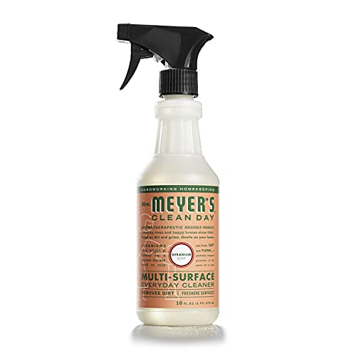 Mrs. Meyer's All-Purpose Cleaner - Multi-Surface Dirt Remover, Geranium Scent - 16 fl. oz