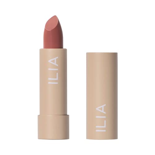 ILIA Color Block Lipstick - Hydrating, Long Lasting, Non-Toxic, Vegan - Amberlight, 0.14 oz