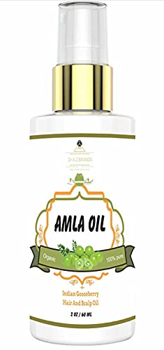 Slice Of Nature Amla Hair Oil - Promotes Growth, Nourishes Scalp, Cold Pressed - 4oz
