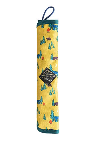 United By Blue Reusable Straw Set - Stainless Steel Straws, Cleaning Brush, Water-Resistant Case