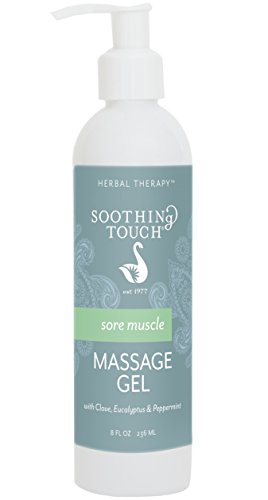 Soothing Touch Muscle Rub - Paraben-Free, Essential Oils of Clove/Eucalyptus/Peppermint - 8oz