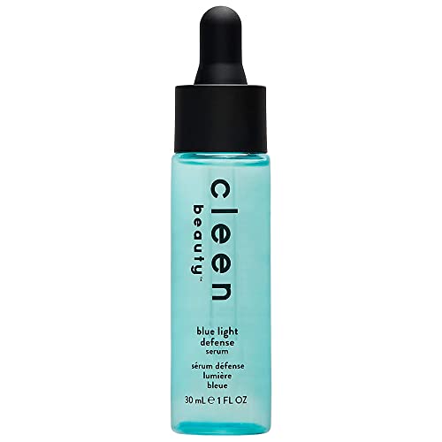 Cleen Beauty Face Serum - Digital Pollution Protection, Hydrating Formula - 1 Fl Oz
