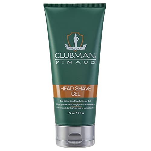 Clubman Shaving Gel - Smooth, Moisturizing Formula for Close Shaves - 6 fl oz
